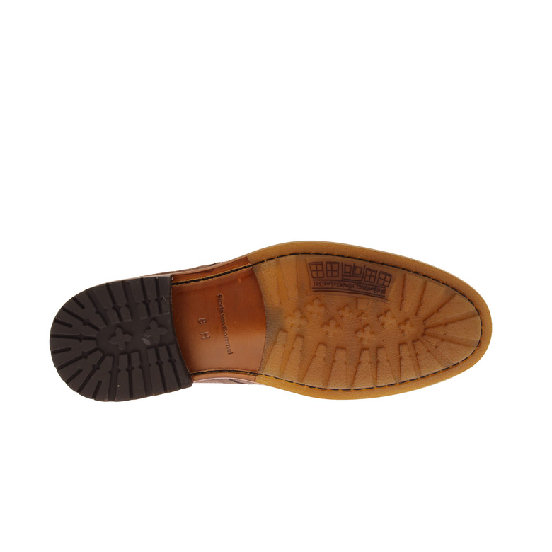 Floris Van Bommel veterschoenen bruin 5