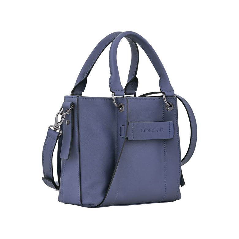 Longchamp handbag blue 2
