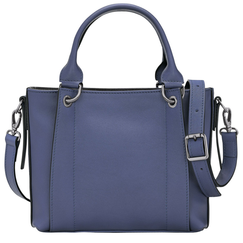 Longchamp handbag blue 3