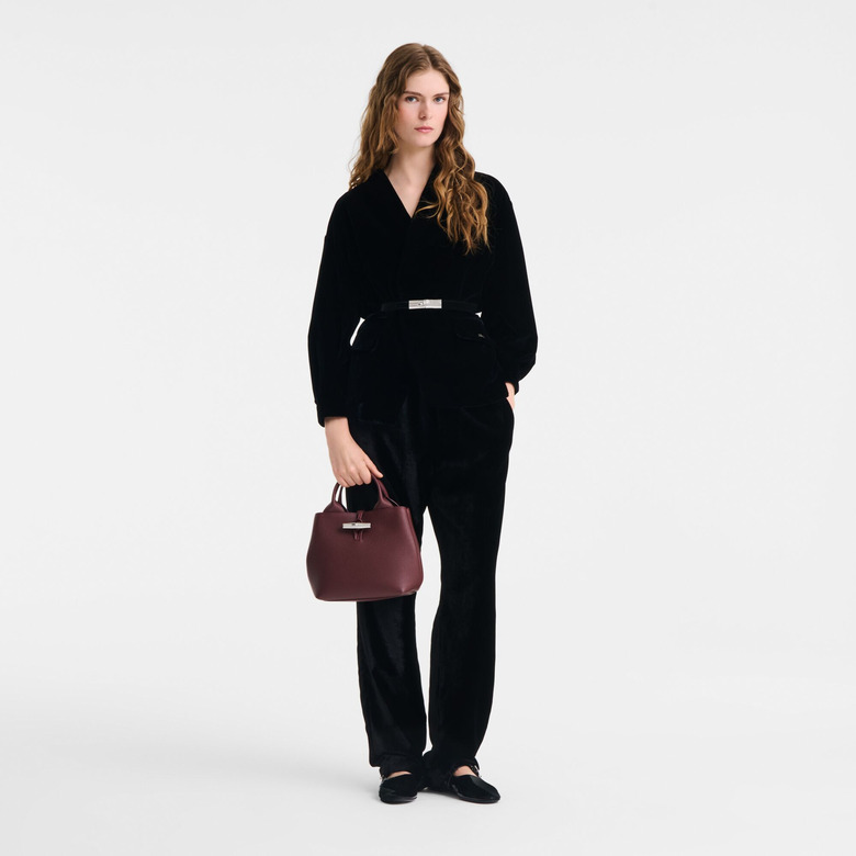 Longchamp handtas bordeaux 5