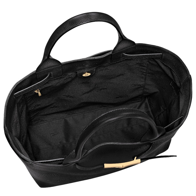Longchamp handbag black 3