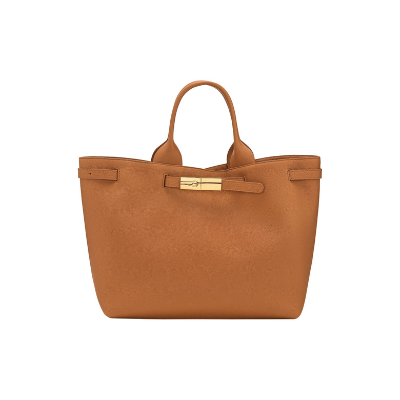 Longchamp handbag camel 1