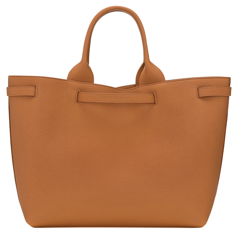 Longchamp handbag camel 4