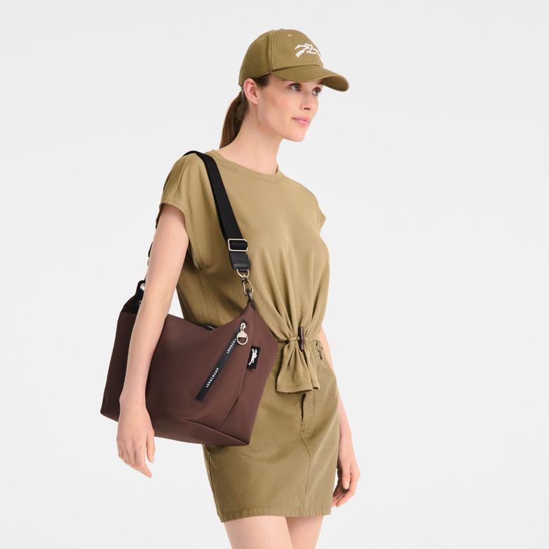 Longchamp crossbody brown 4