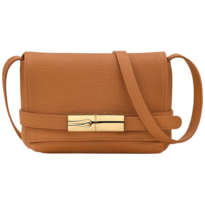 Longchamp crossbody camel 1