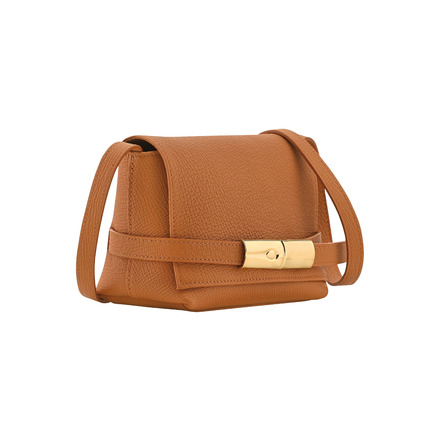 Longchamp crossbody camel