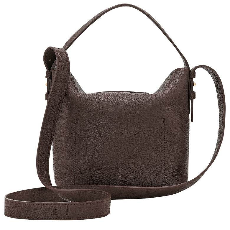 Longchamp handbag brown 3