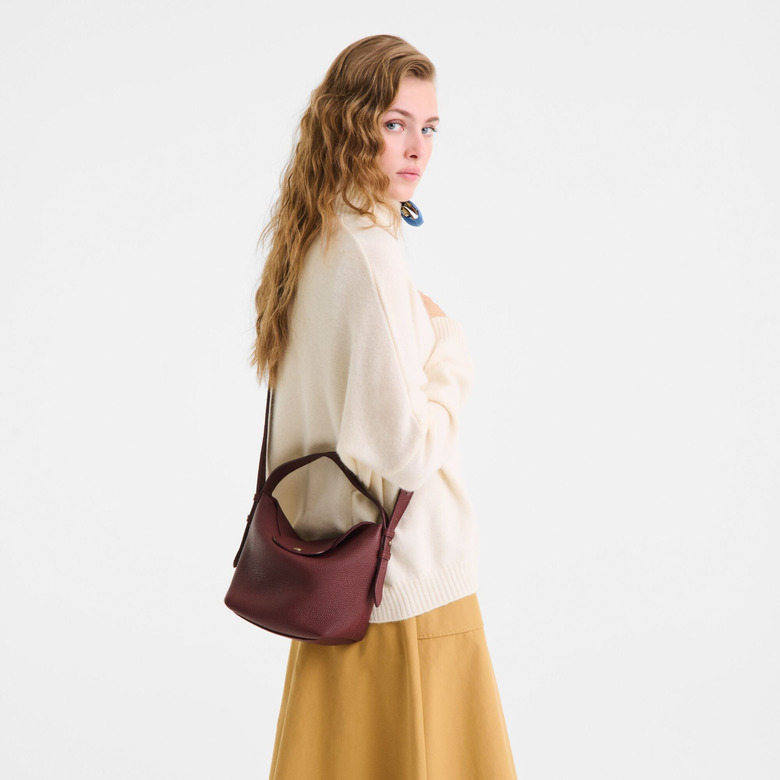 Longchamp handtas bordeaux 4