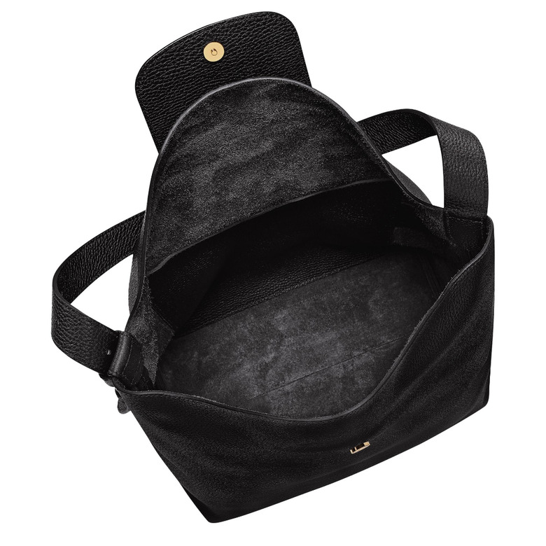 Longchamp schoudertas zwart 3
