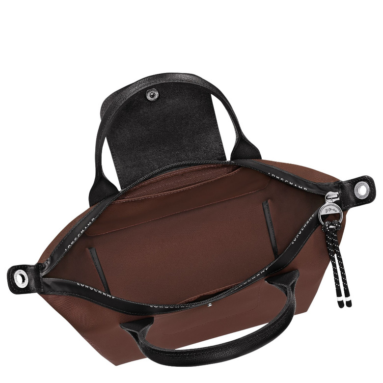 Longchamp handbag brown 3