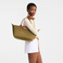 Longchamp handbag green 4