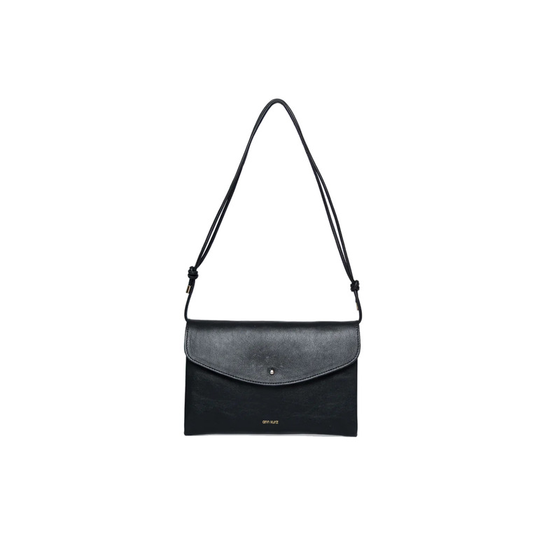 Ann Kurz clutch zwart 1