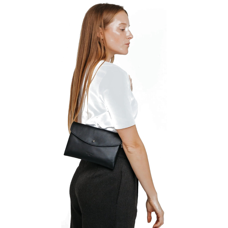 Ann Kurz clutch zwart 2