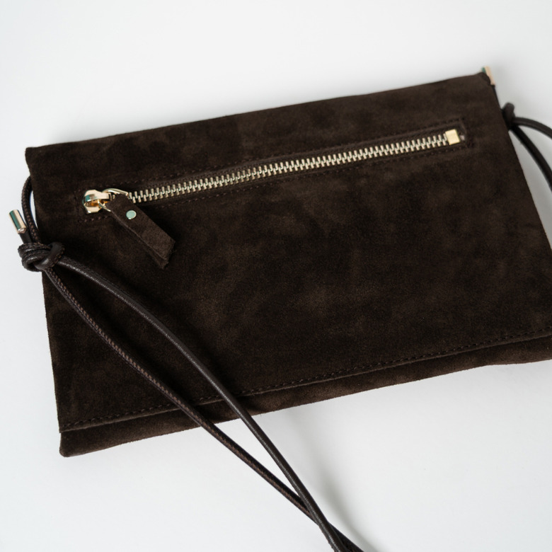 Ann Kurz clutch brown 4