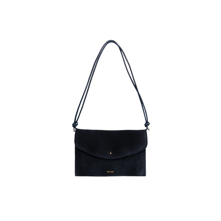 Ann Kurz clutch bleu