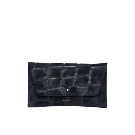 Ann Kurz wallet blue