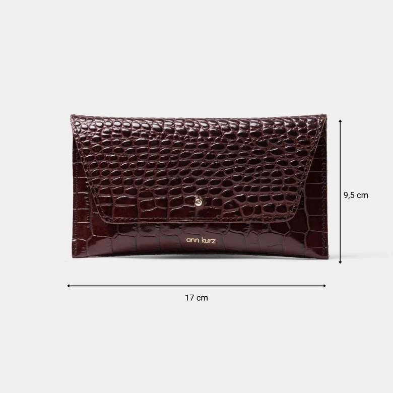 Ann Kurz portemonnaie bordeaux 3