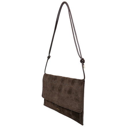 Ann Kurz clutch brun