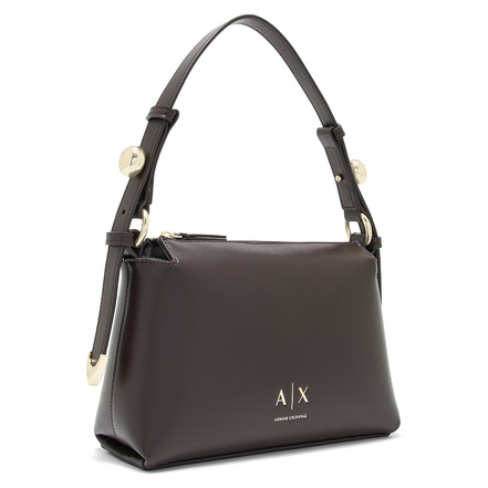 Armani Exchange schoudertas bruin