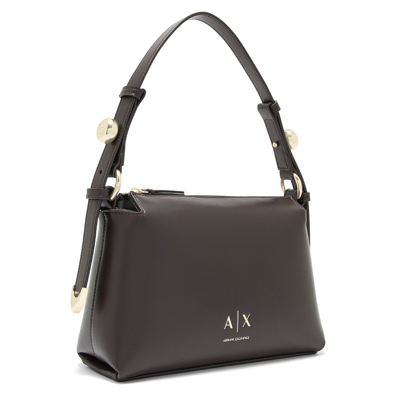 Armani Exchange schoudertas bruin 2