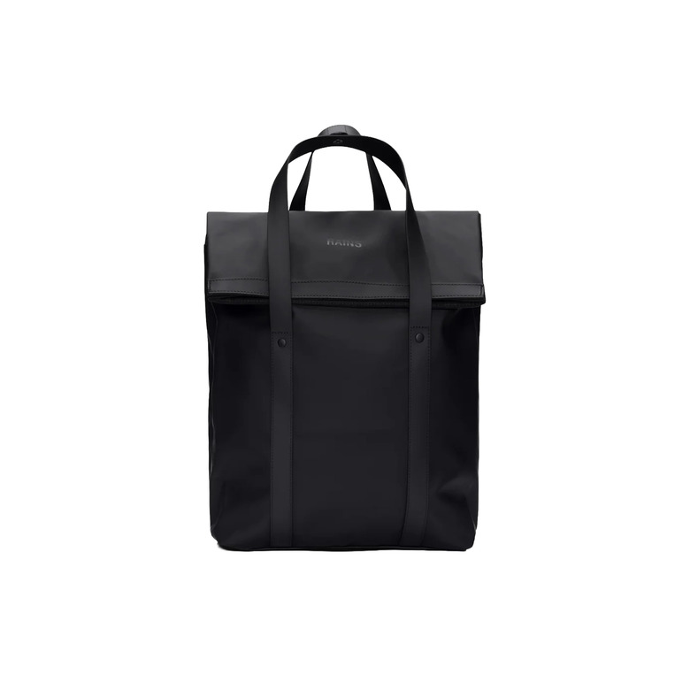 Rains backpack black 1