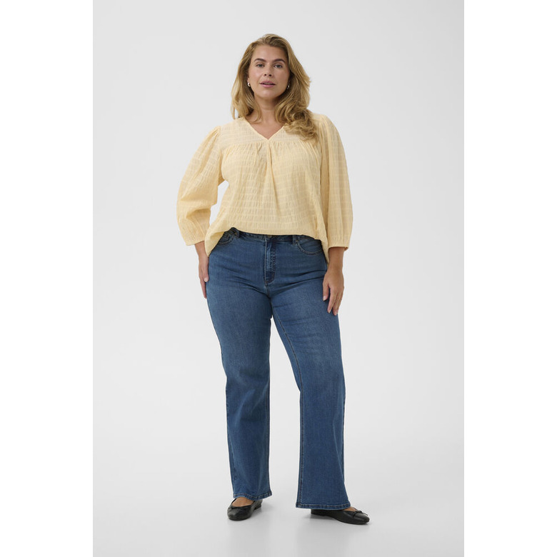 Kaffe Curve jeans blauw 2