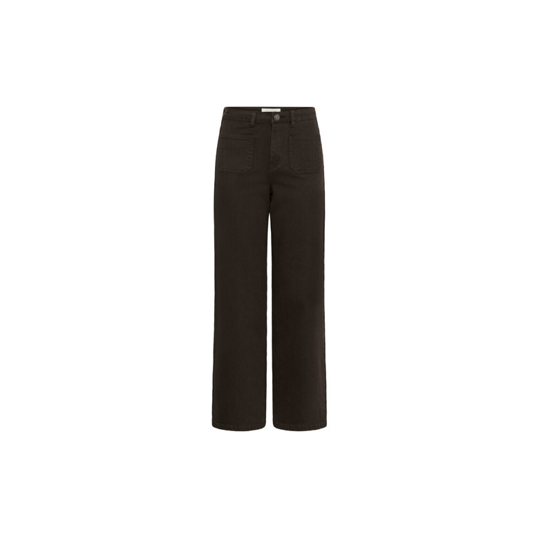 Kaffe broek 32 inch bruin 1