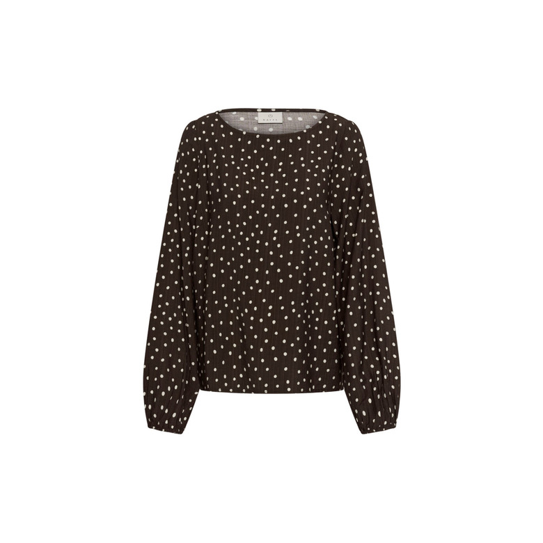 Kaffe blouse bruin 1