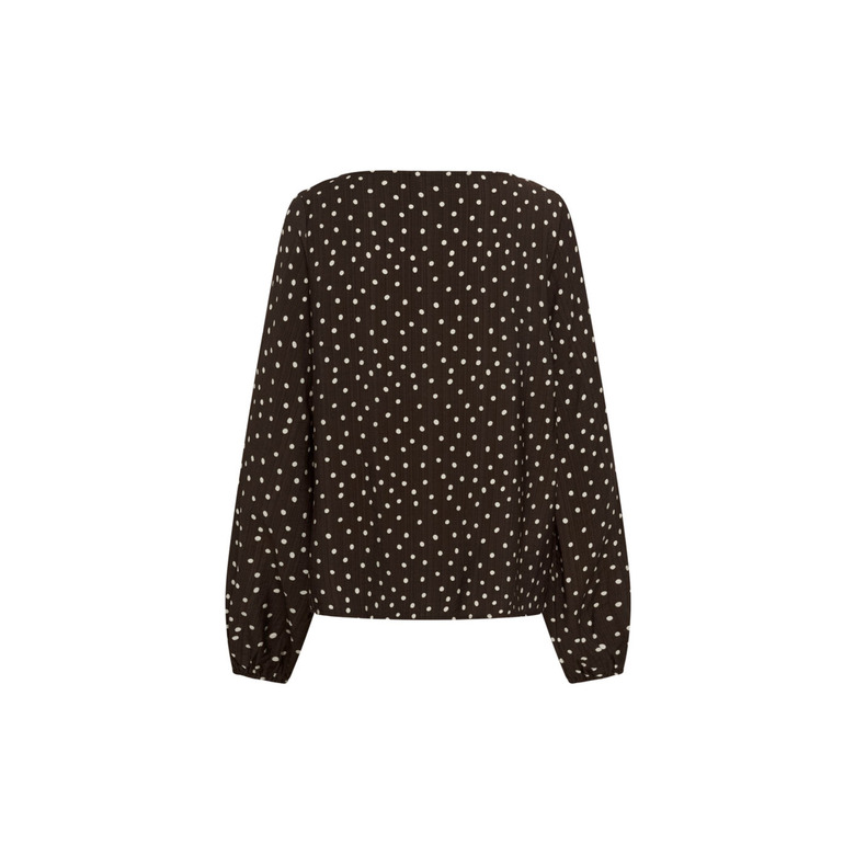 Kaffe blouse bruin 2