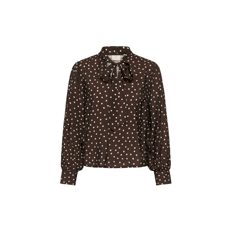 Kaffe blouse bruin 1