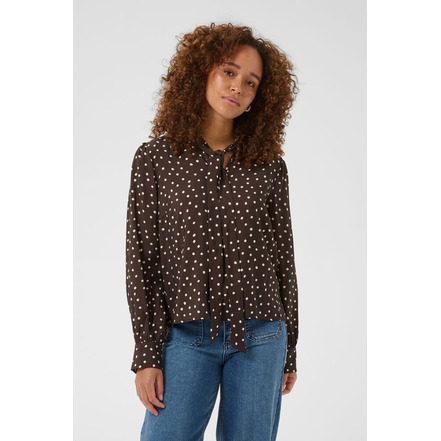 Kaffe blouse bruin