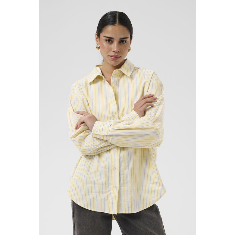 Kaffe blouse geel 2