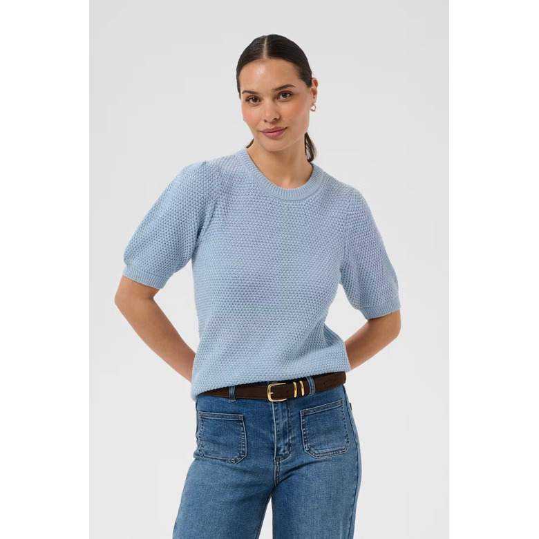 Kaffe pullover blau 2