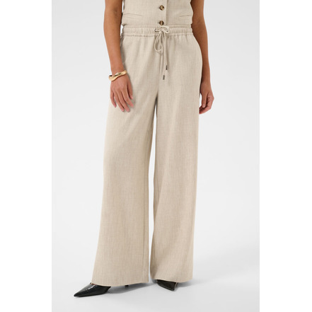 Kaffe broek beige