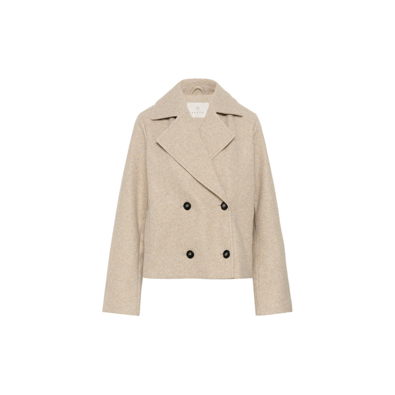 Kaffe vest beige 1