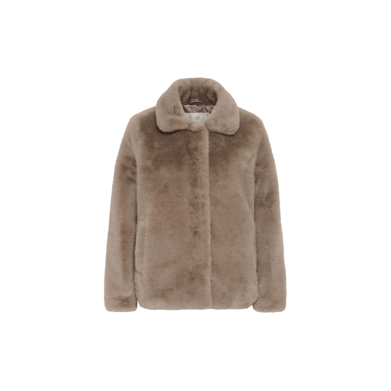 Kaffe vest beige 1