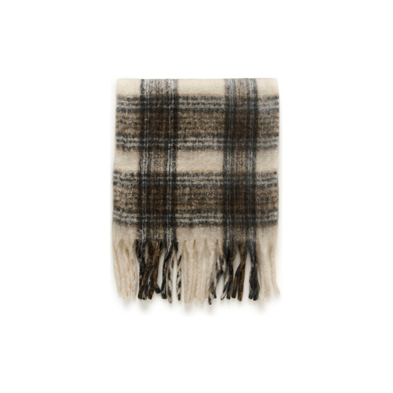 Kaffe sjaal beige 1