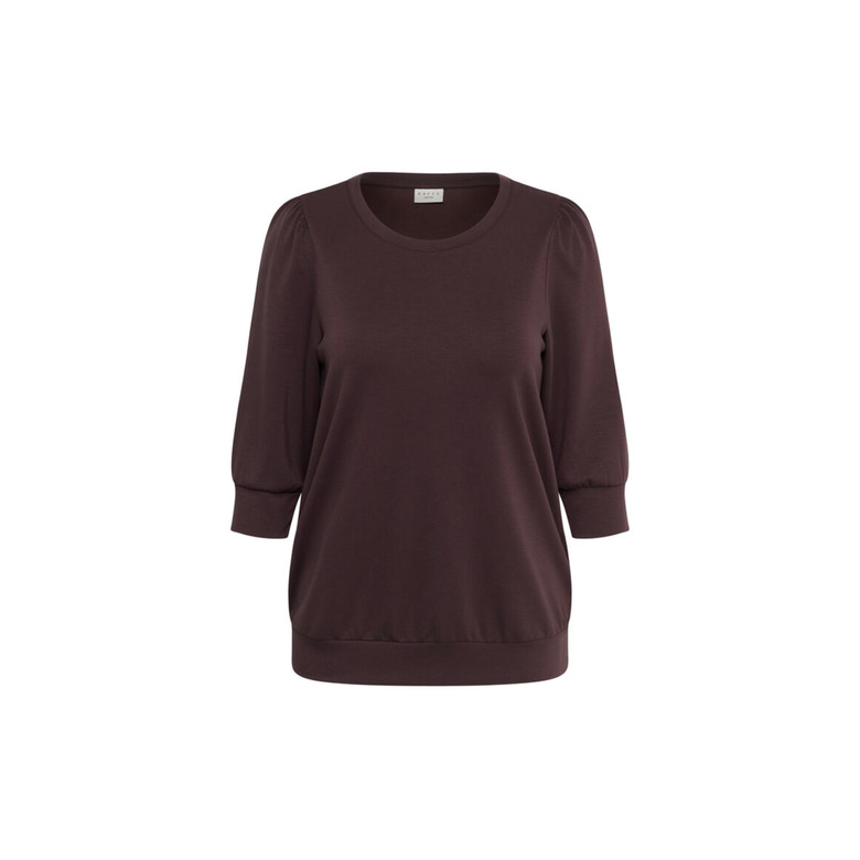 Kaffe Curve sweater brun 1