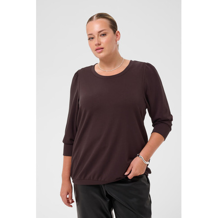 Kaffe Curve sweater brun