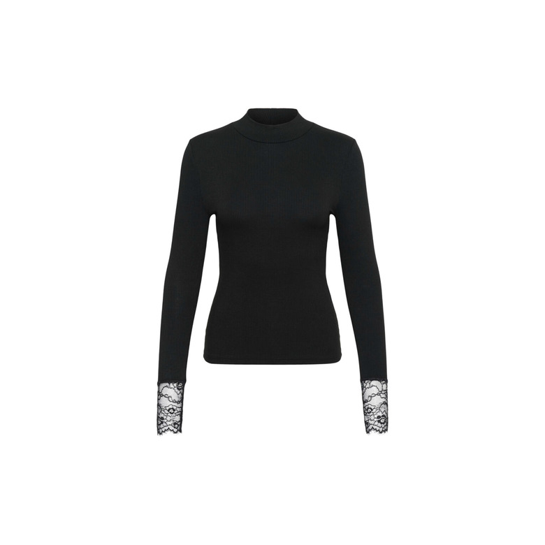 Kaffe t-shirt zwart 1