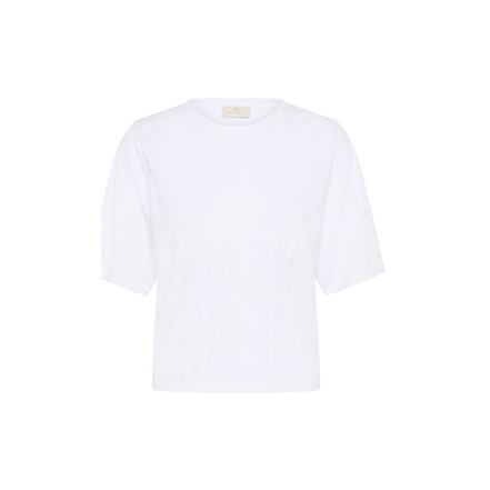 Kaffe t-shirt wit