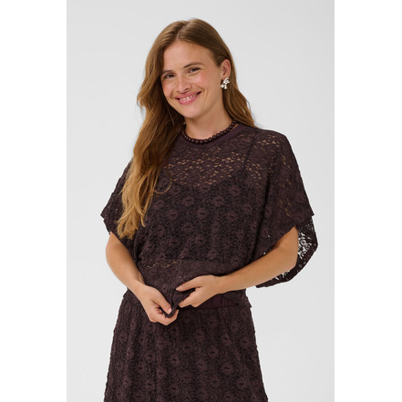 Kaffe blouse bruin