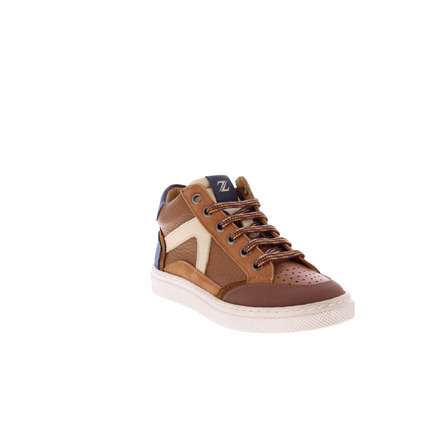 Zecchino D'oro chaussures à lacets cognac