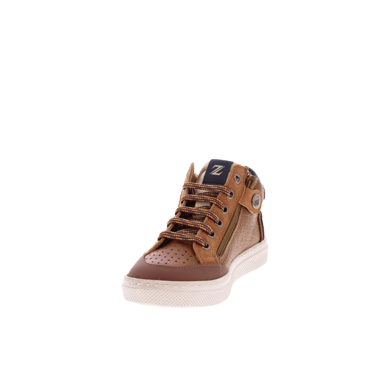 Zecchino D'oro schnürschuhe cognac 3