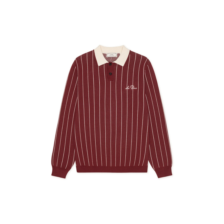 Les Deux sweater bordeaux 1