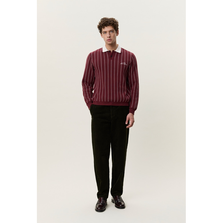 Les Deux sweater bordeaux 2