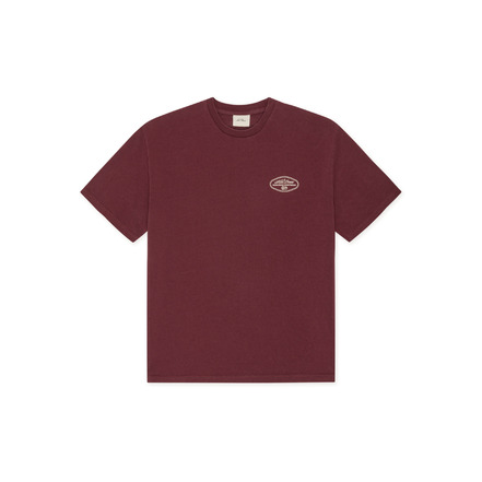 Les Deux t-shirts bordeaux