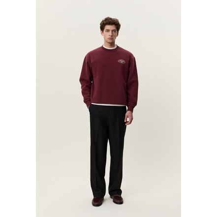 Les Deux sweater bordeaux