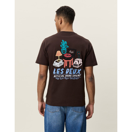 Les Deux t-shirt bruin