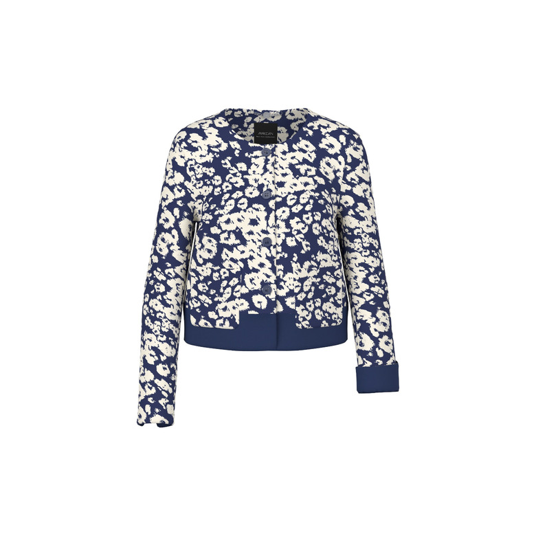 Marccain vest blauw 1